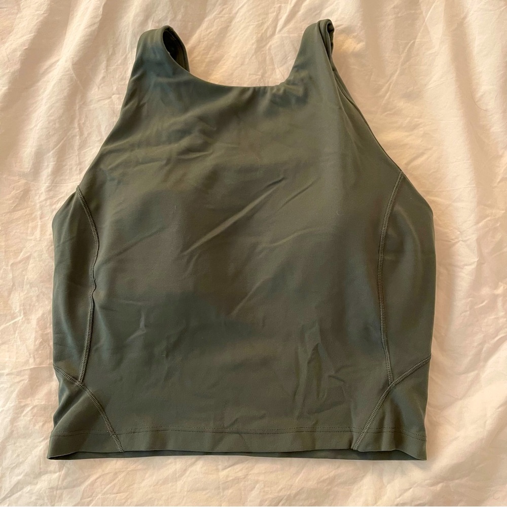 lululemon Align High-Neck Tank Top - Dark Forest